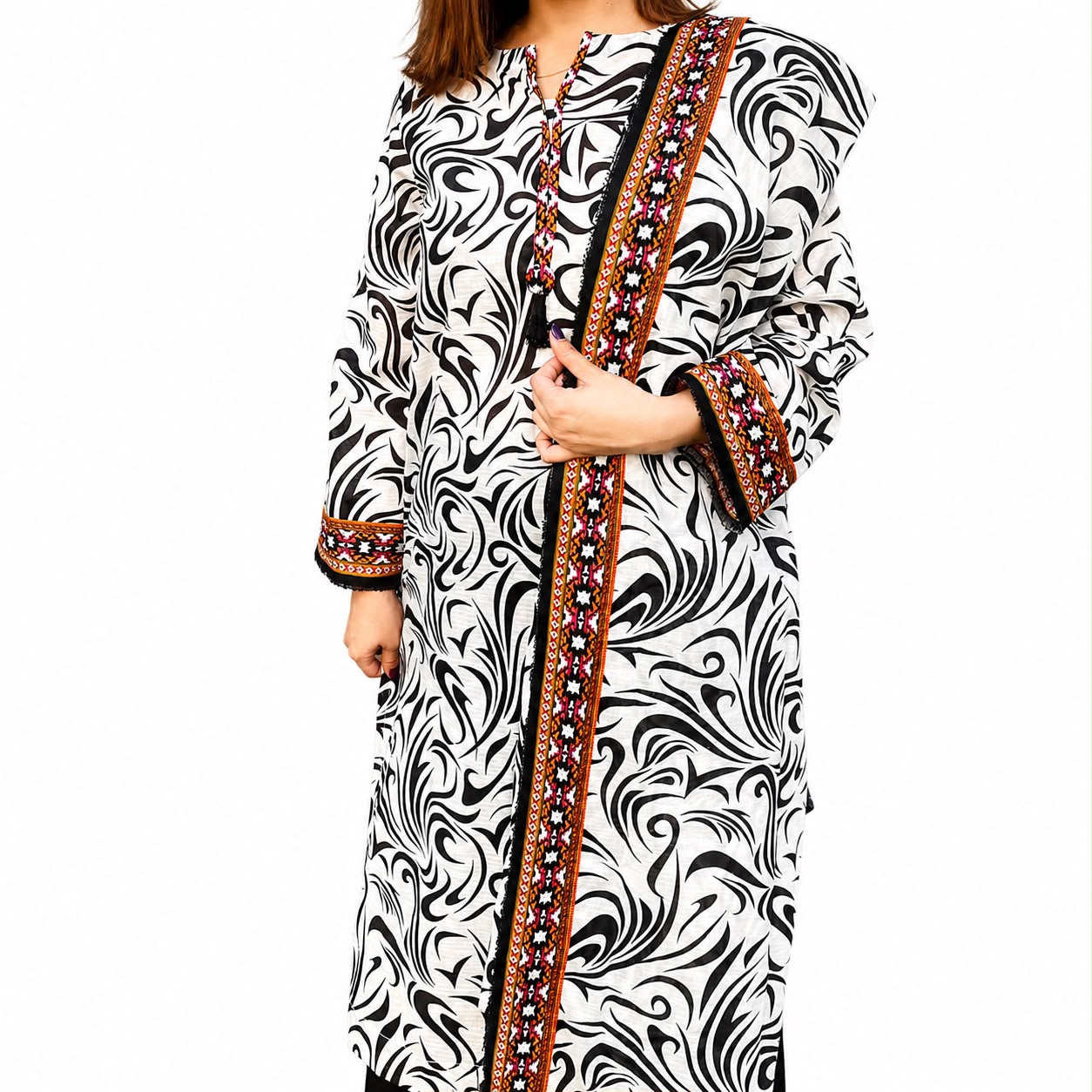 Printed Doria 3 Piece Suit