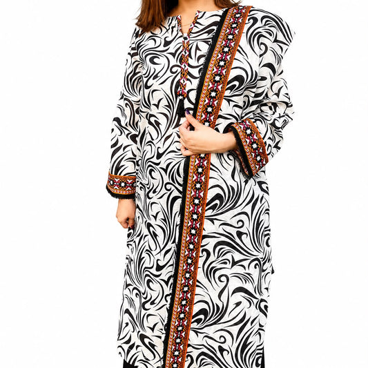 Printed Doria 3 Piece Suit